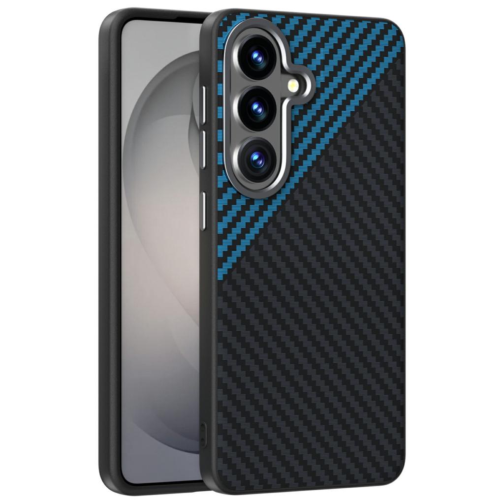 ABEEL For Samsung Galaxy S26+ Magnetic Case Carbon Fiber Texture Phone Back Cover