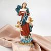 1PC Mary Untier of Knots Statue Home Decoration Our Lady Resin Gifts Catholic Relic Crafts