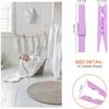 WAENLIR Colored Clothes p 12 Color 2.9inch 50PCS, Colorful ClothesP Wooden Clips for Photos Pictures Decorative Crafts, Decoration clothesp Clothing