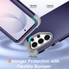 For Samsung Galaxy S26 Ultra Case Shockproof PC + TPU Phone Back Cover