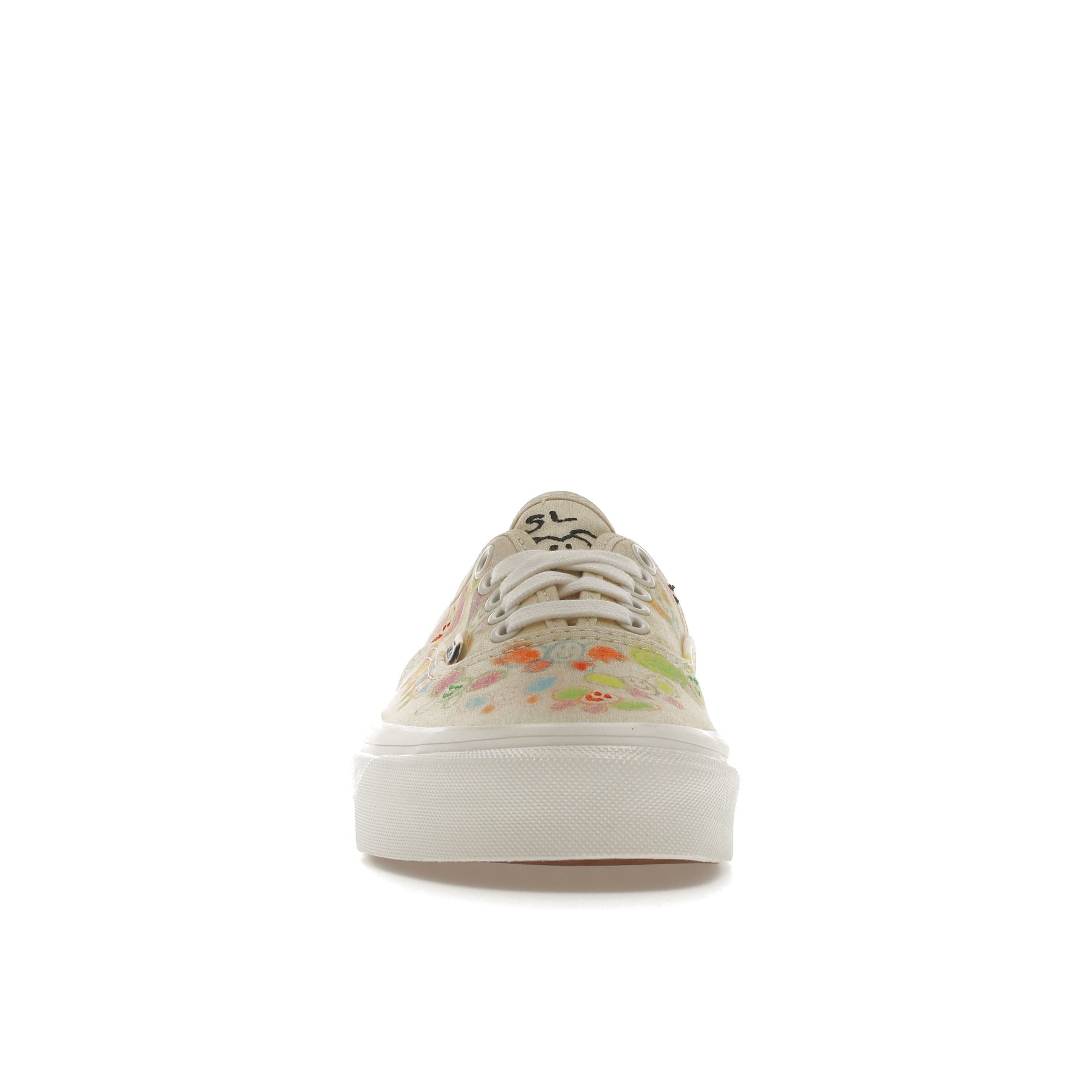 Sandy Liang x Vans Authentic 44 DX Scribble Унисекс Кроссовки Кремовый Натуральный — фото 3