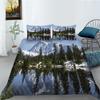 3D Digital Printing Bedding Set Bedroom Quilt Cover Pillow Cover Home Bedding Set AU/EU/US Full Size Single/Double Bed