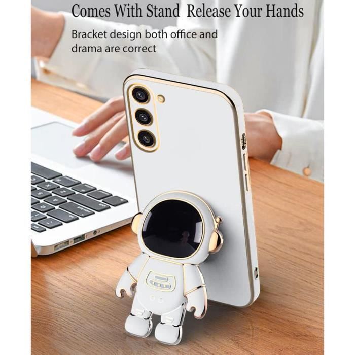 Coque - Samsung - Galaxy A25 5G - Protection Antichoc - Support Intégré - Astronaute 3D