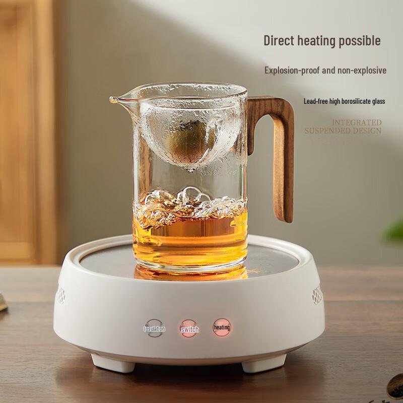 Borosilicate Glass Teapot with Integrated Infuser