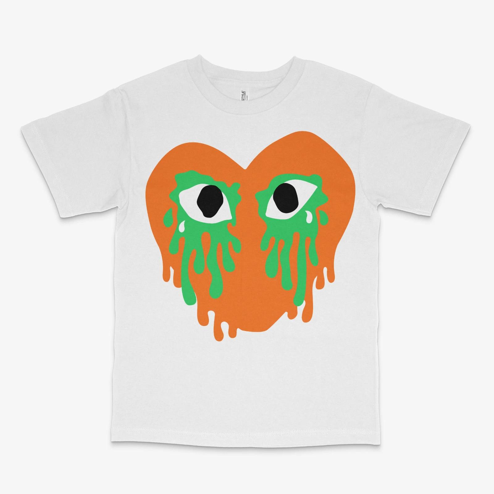 Crying Heart Grateful Dead White Tee S