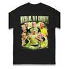 Sleva 100% Trička s krátkým rukávem Dárek Kulatý výstřih Pánské 1 ks Tričko Michaela Van Gerwena s MVG & Hvězda Šipek Merch - Prodyšný Fanouškovský oděv pro Šipky