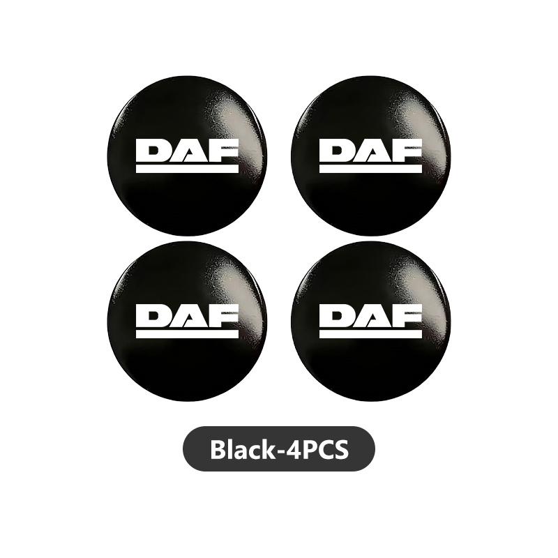 

For DAF 56mm Aluminum Car Wheel Center Hub Cap Sticker Decoration Accessories XF XG CF LF CF VAN 106XF CF85