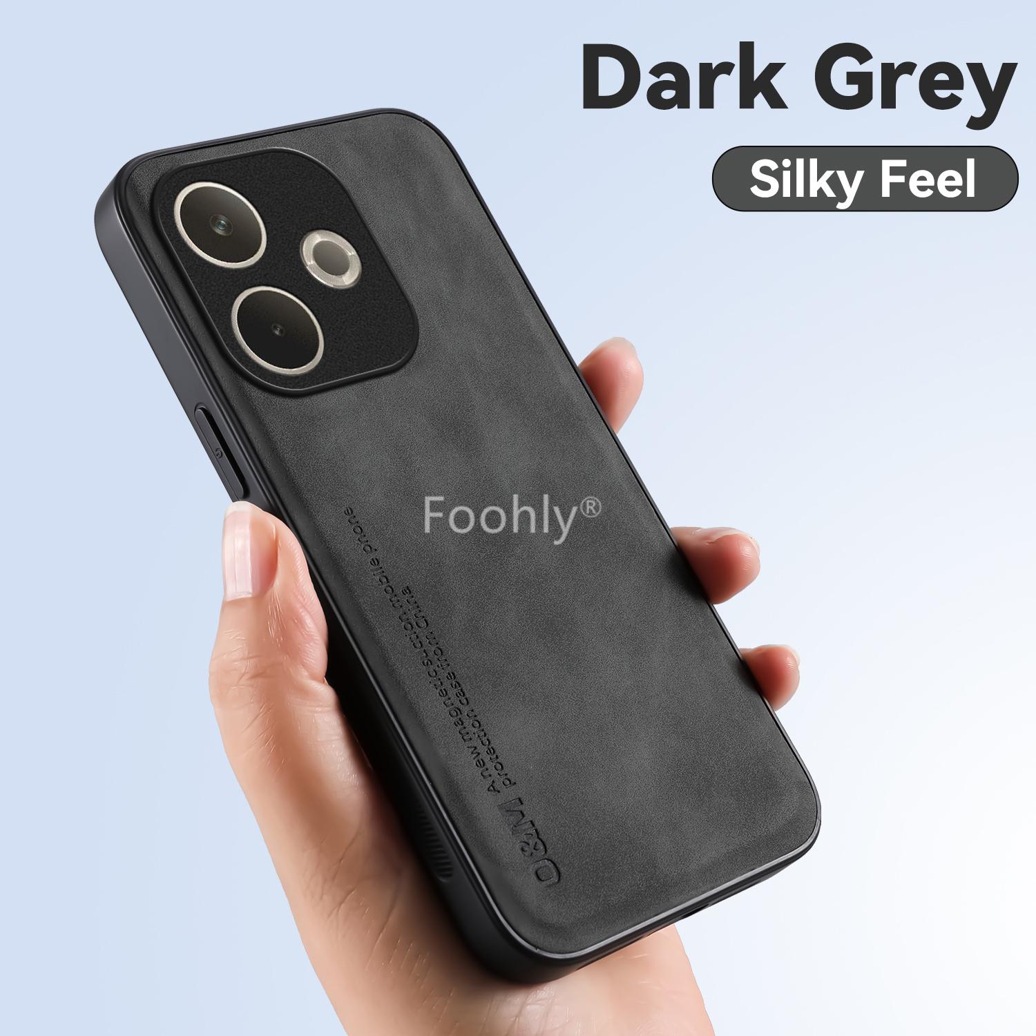 

Противоударный магнитный чехол из нубука для OPPO A40 A40M 4G A60 5G Защитная крышка Задняя крышка Capa Coque Fundas Oppo A40M темно серый