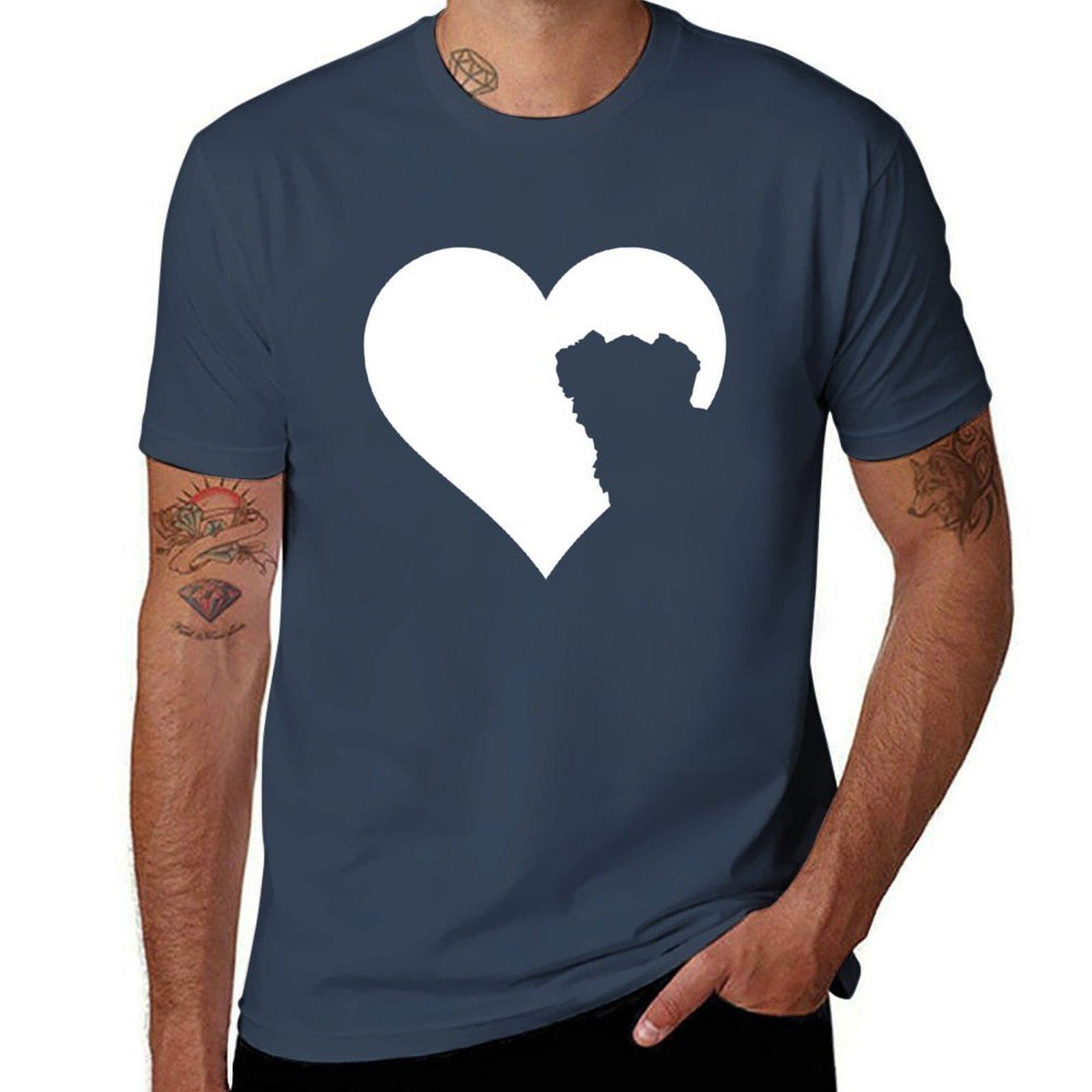 The Heart Of The Morkie Lover Tshirt Plus Size Everyday Tee Shirt S