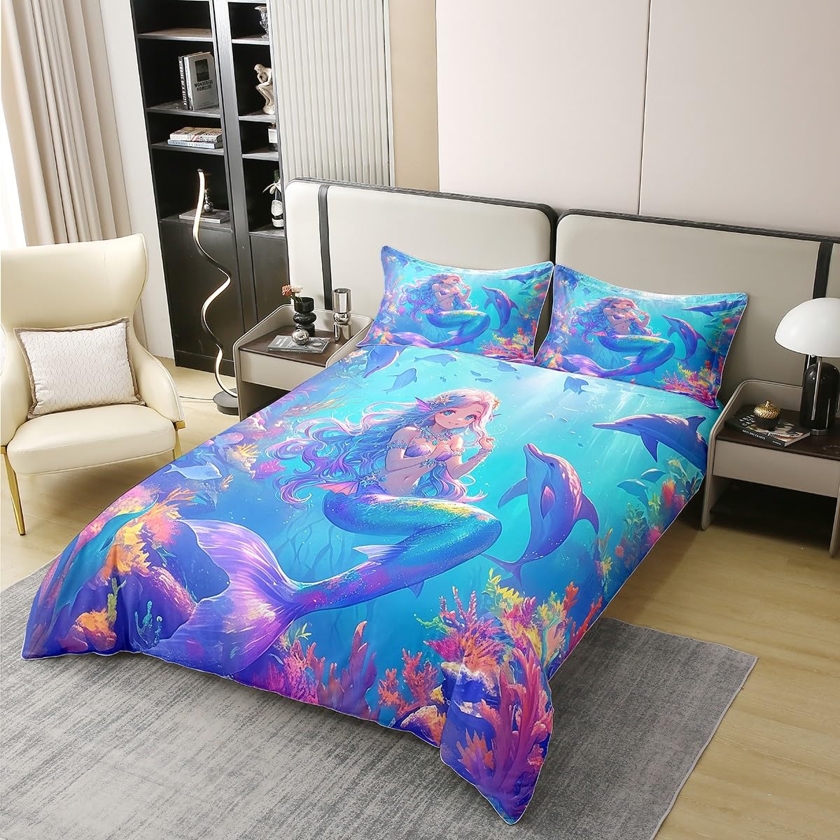 

Comforter Happy Halloween Trippy Fashion Girls Boys Bedding Setcamouflage Geometric Abstract 3 Pcs No Quilt Comforter (quilt)-EU Single(135*200cm)3pcs