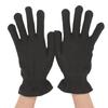 Silk Gloves for Hand and Comfortable Sleeping Gloves for a Comfortable Made in Pairs of Care, Moisturizing, Comfortable, Fit. Japan. (2 Black)