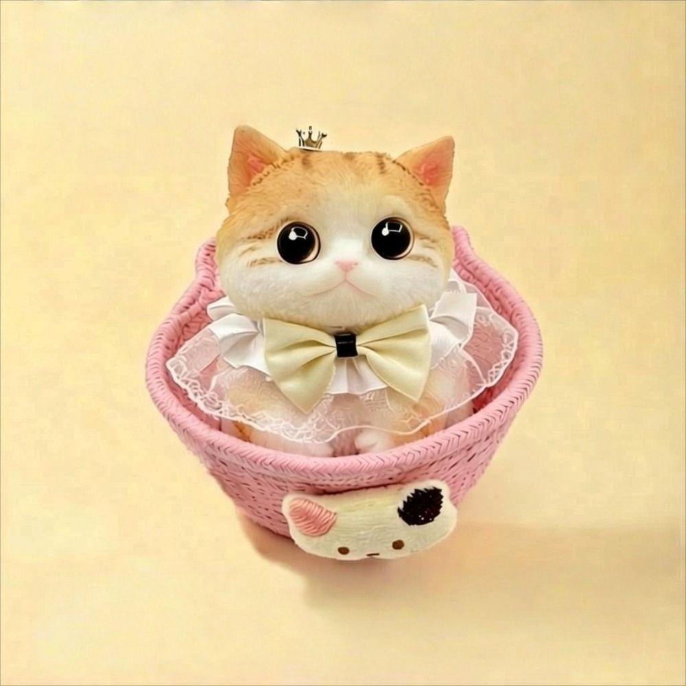Simulated Cat Squeeze Toy Soft Rubber Anxiety Relief Toy New Slow Rebound Doll  for Kid Adult