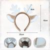 Formemory Reindeer Headband, Christmas Hair Hoop, Cosplay, Costume, Deer Antlers, Kids, Adults, Costume Accessory, Hair Ornament, Children, Babies,