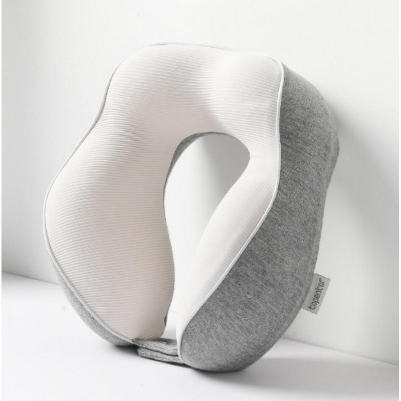 Travel U-Shaped Neck Pillow With Removable Cover Memory Foam Airplane Car Office Nap Adult Comfort Support