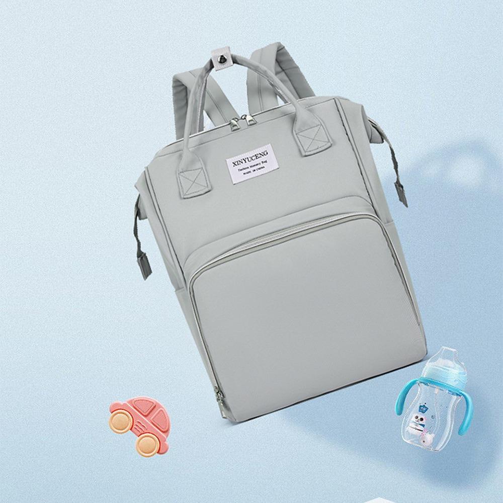Multifunctional Mommy Backpack Large Capacity Mommy Shoulder Bag Cute Baby Diaper Bag  Baby