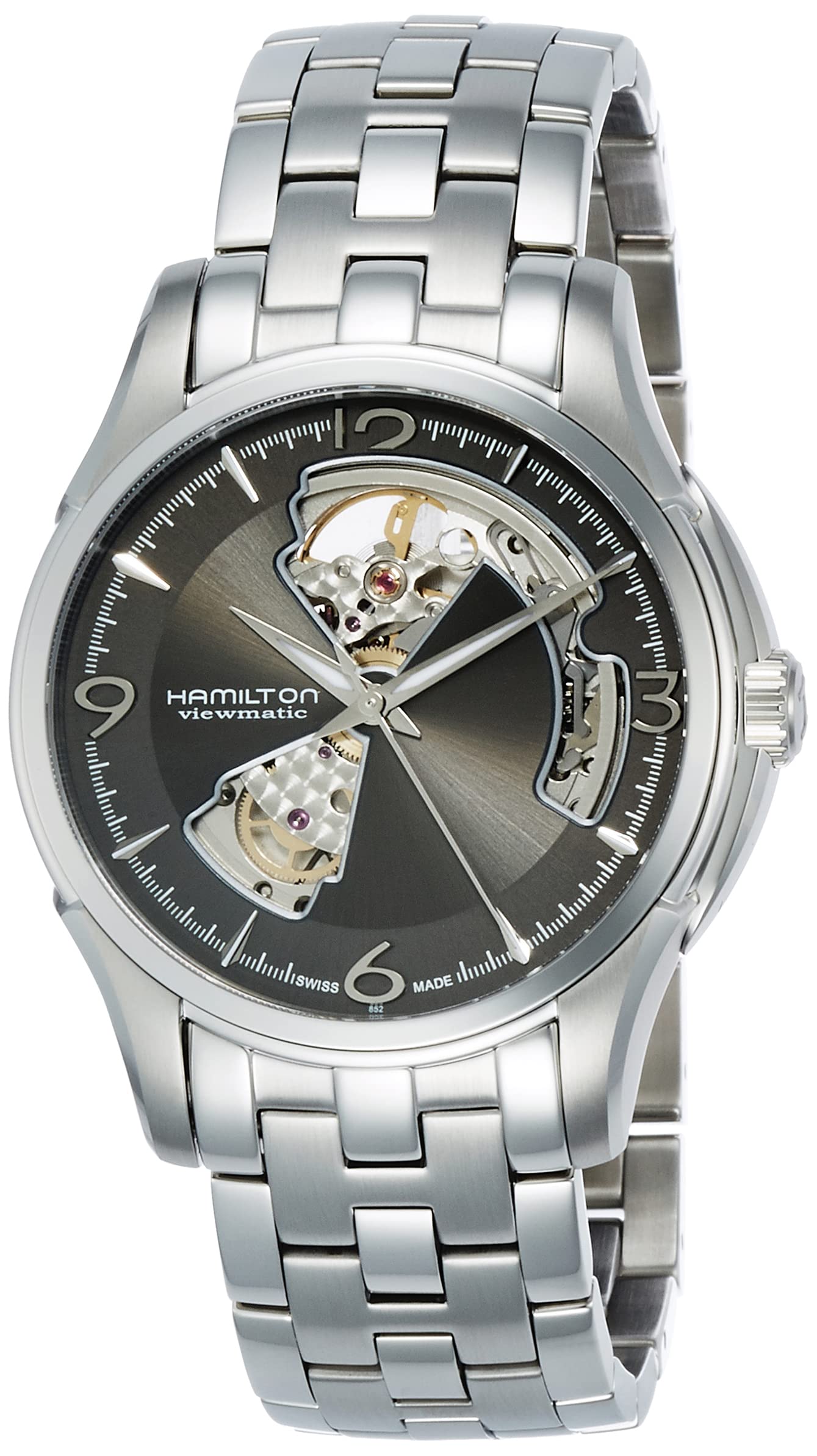 

[Hamilton] Годинник HAMILTON Оригінальна гарантія Jazzmaster Open Heart Механічний Автоматичний Завод H32565185 Чоловічий [Звичайний Імпортний Продукт]