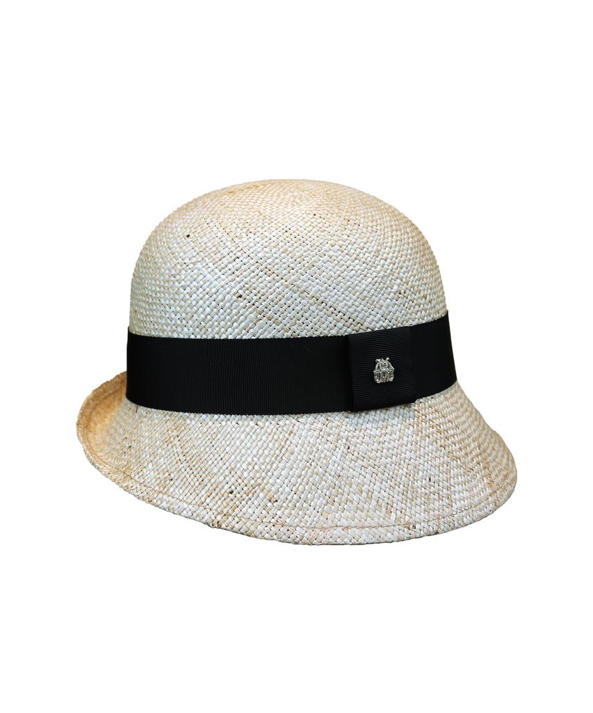 Kaliseumontapone Heba Retro Raffia Cloche Hat