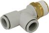 SK11 pipe service tee union for (SK11) One-touch fitting, tubing, KQ2Y10-03AS