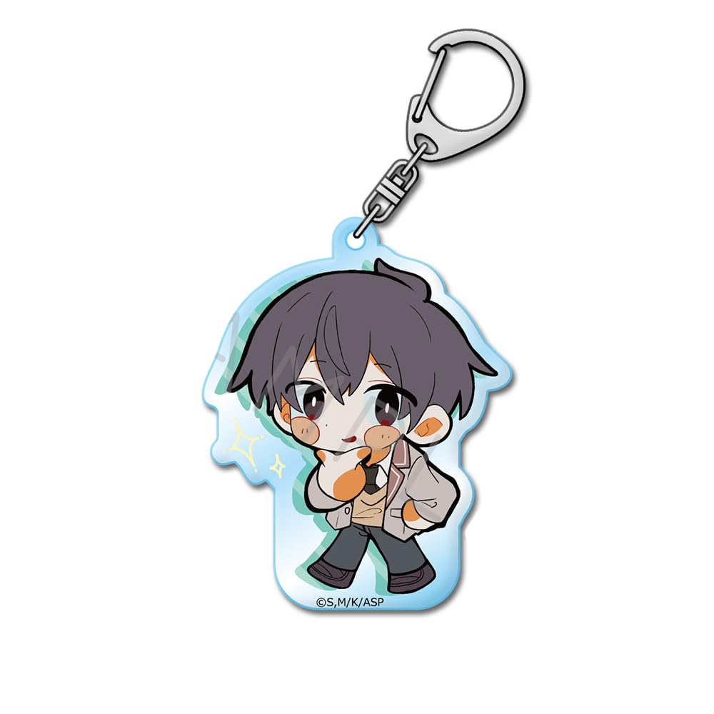 

TV Anime Who Sometimes Whispers in Acrylic Keychain A My Neighbor, Arya-san, Russian [Masachika]