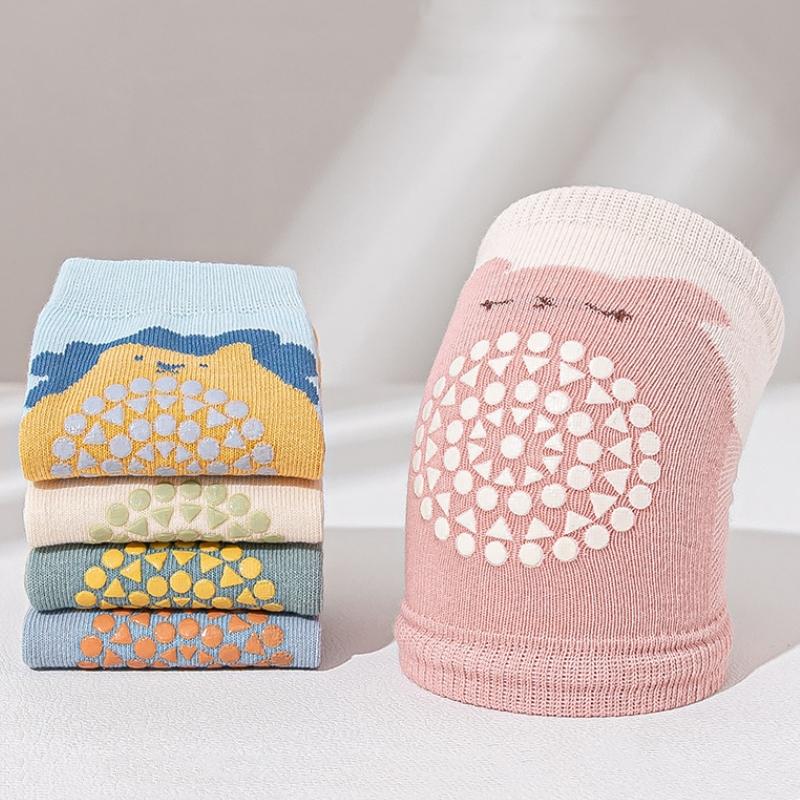 Kids Non Slip Crawling Knee Pads Infants Toddlers Baby Accessories Dot Knee Pads Protector Safety Kneepad Leg Girls Boys