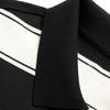Li Ning Sports Life Collection Polo Shirt Men's Black Ivory Stripes APLU083-2