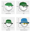 Clip per cappello da golf Segnalini da golf Magnetici staccabili Lega di zinco Antiruggine Etichette per palline Regali per cintura tasca