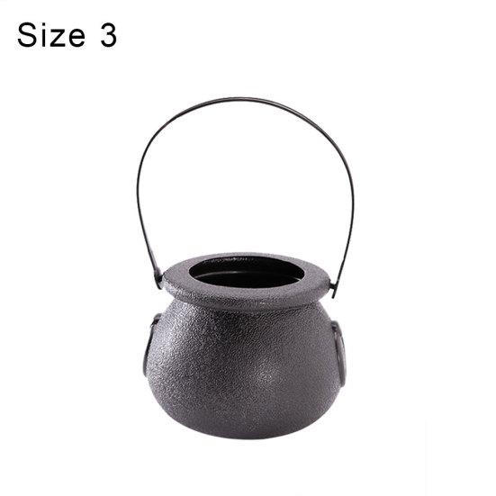 Halloween Süßigkeitentopf Hexe Streichspielzeug Ornament Neuheit Kessel Eimer Partydeko