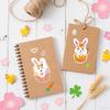 2026 Osterhase Ei Gesichtswechsel Aufkleber DIY Kreative Cartoon Aufkleber für Kinder