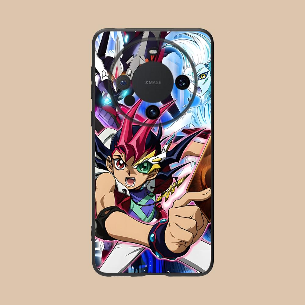 Yugioh Yuma Tsukumo Mobile Phone Case for Huawei Mate 60 50 40 30 20 10 Pro Plus Lite E 5G Colorful Printing Cover Luxury Pretty