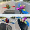 Creative Vehicle Decoration with Flying Bird Simulation Bird Ornament with Adhesive Backing, Motorcycle and Car Decoration