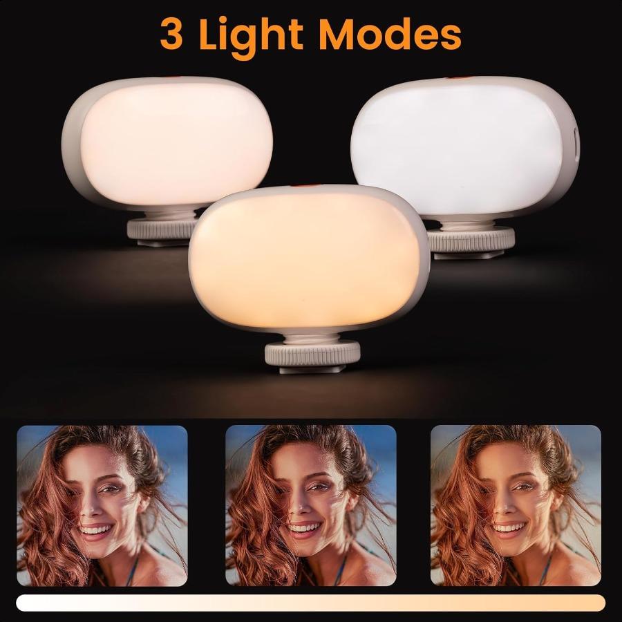 

Клипса-подсветка для телефона, перезаряжаемая селфи-подсветка с аккумулятором 600 мАч, регулируемая температура света, портативная накладная кольцевая подсветка для United States