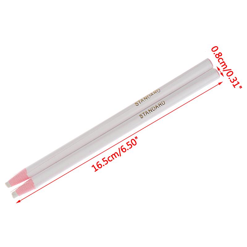 2Pcs Cut-Free Tailor'S Chalk Pencil Fabric Marker Disappearing Dressmaker Sewing