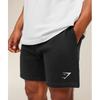Gymshark Crest 7  Shorts Black A2a1s Bbbb