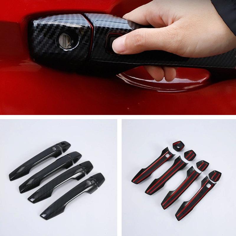 ABS Chrome Accessories For Mitsubishi Outlander -2024 PHEV 2025 Right Drive With Keyless Entry Door Handle Cover Sticker