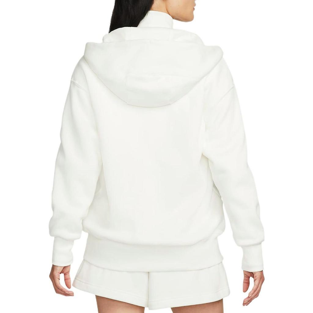 Nike Sportswear Phoenix Fleece Women's Ultra-Loose Full-zip Hoodie White (Unisex) Sweatshirts DQ5759 133