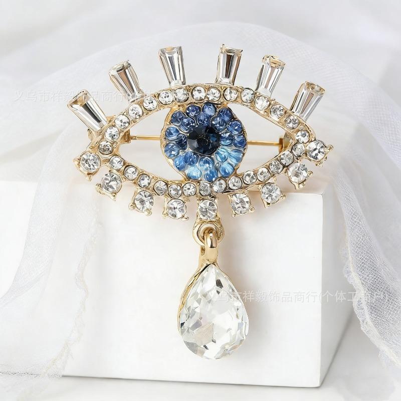 New Alloy Brooch High-end Niche Women's Peony High-end Pin Coat Suit High-end Versatile Brooch