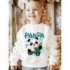 European Sizes Kids' Round-Neck Hoodie  , Sportswear And Casual Wear, Soft And Comfortable, Easy To Care For, with A Playful Design