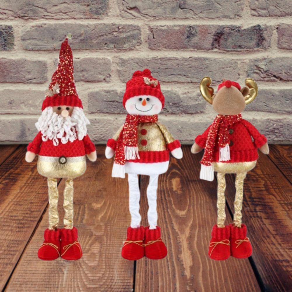 

Large Christmas Standing Retractable Doll Cute Merry Christmas Decoration New Year Supplies Elk