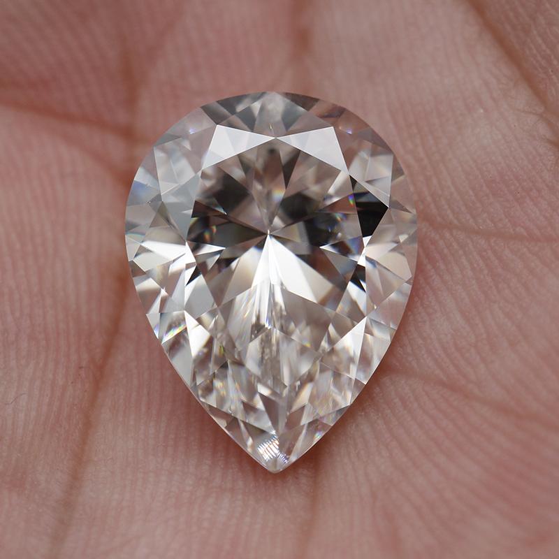D-Farbe Moissanitstein Rund / Oval / Tropfen / Radiant / Smaragd / Herz / Prinzessin / Kissen / Asscher / Trilliant Schliff 1,0-5,0 Karat