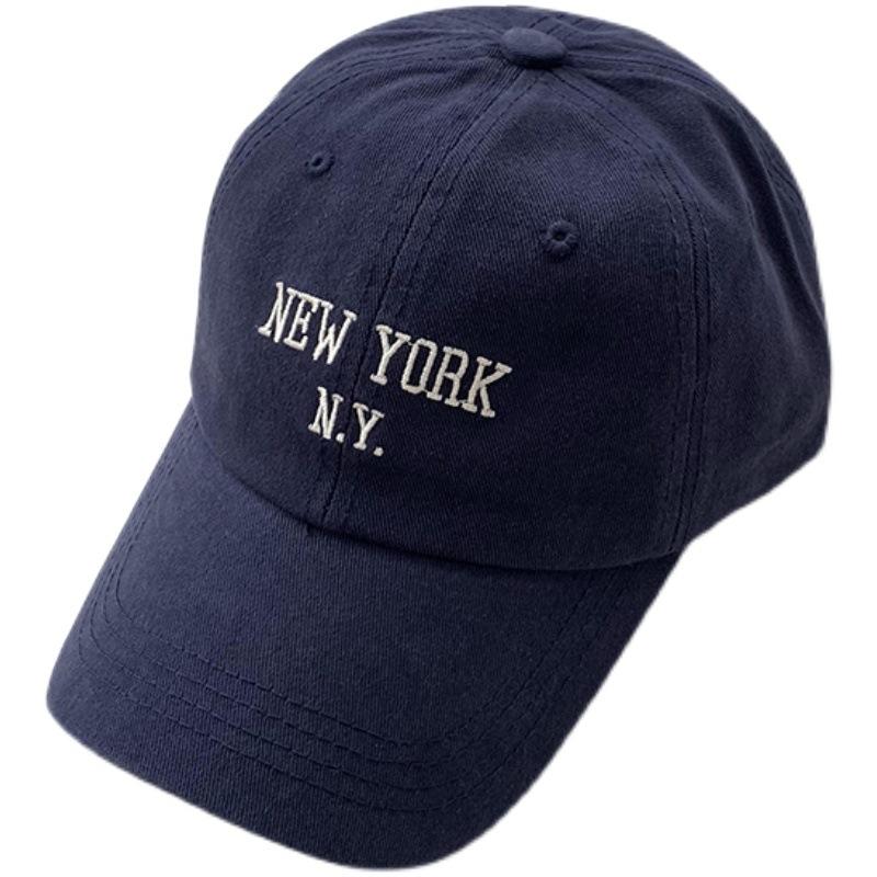 Fashion Hat Korean ins Alphabet Baseball Cap Women's Spring New Casual Versatile Sun Hat Men's Trend Face Small Peaked Cap
