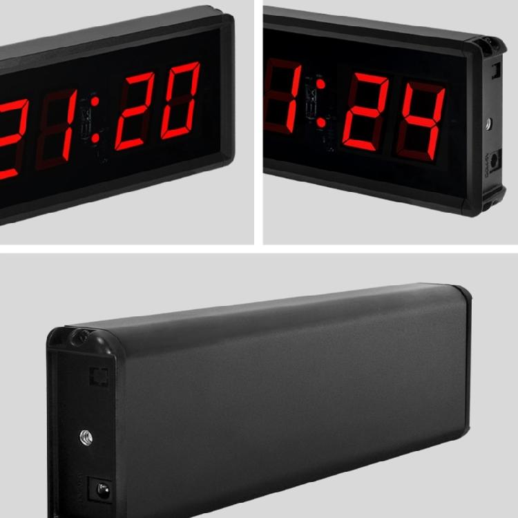 Large LED Display Electronic Wall Clock Timers Workout Timer With Count Up/Down Function for Gym And Personal Training