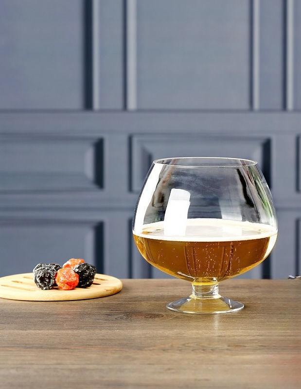 Super Large Hand Blown Goblet Glass Multi Capacity Wine Beer Brandy Juice Cup Oversized Party Bar Beverage Mug For Home Gathering