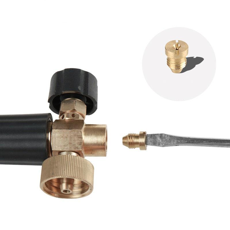 UK-Universal 1.1 Mm Thread Foam Categories Orifice Nozzle Tips+Maker 2x Quality