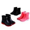 Fashion Medium Tube Rain Shoes Women's Water Shoes Low-top Rain Boots Waterproof and Non-slip Kitchen Rubber Shoes Fishing Car Wash Work Shoes