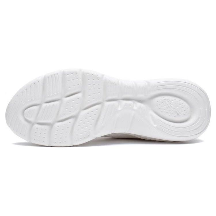 Li-Ning Eazgo Durable Breathable Low-Top Running Shoes Women sneaker White Purple ARST036-1