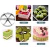 Round Thousand-layer Mousse Cake 6 Equal Slicer Stainless Steel Cake Cutting Mold Divider Baking Tool Cake Making Accessories