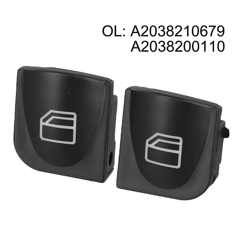 1x Electric Car Window Switch Button For Mercedes C Class W203 For W209 Set Window Regulator Switch Cover Cap Button