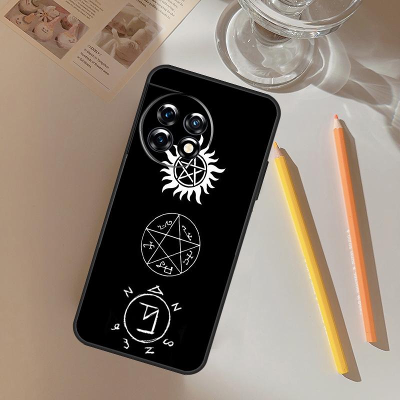 

Чехол с узором из сериала «Сверхъестественное» для OnePlus 12 12R 13 R 11 9 10 Pro 8T 9RT 10T OnePlus Nord 4 CE 2 3 Lite N20 N30 OnePlus Nord CE3Lite