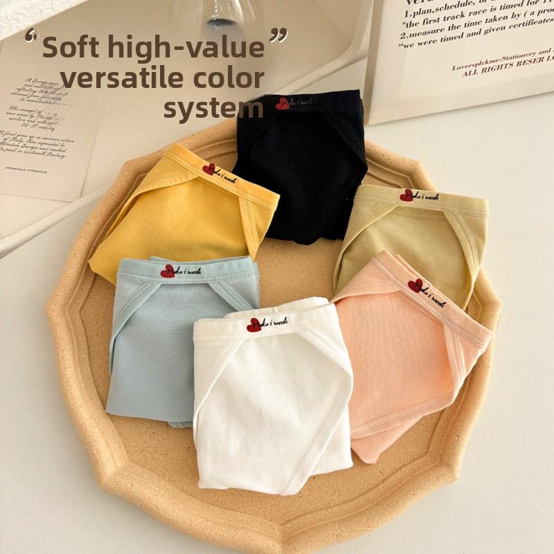 Ladies Spring and Autumn Cotton Grade 7A Antibacterial Comfortable Breathable No Trace Underwear