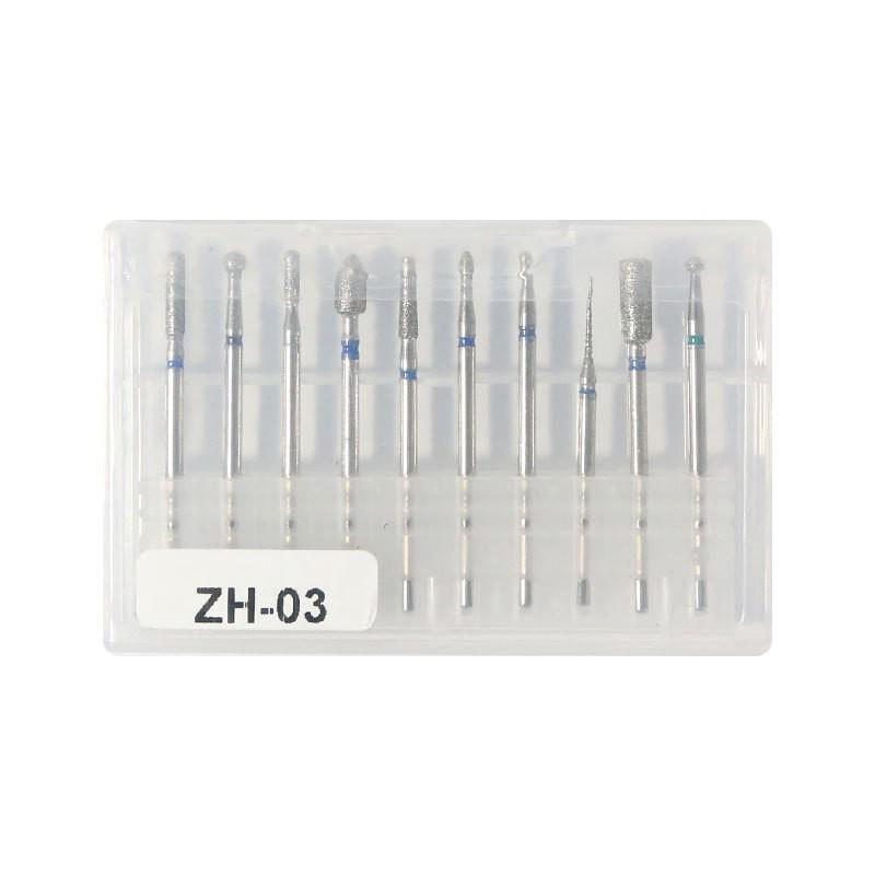 Iridescent Tungsten Steel Nail Polishing & Dead Skin Removal Set